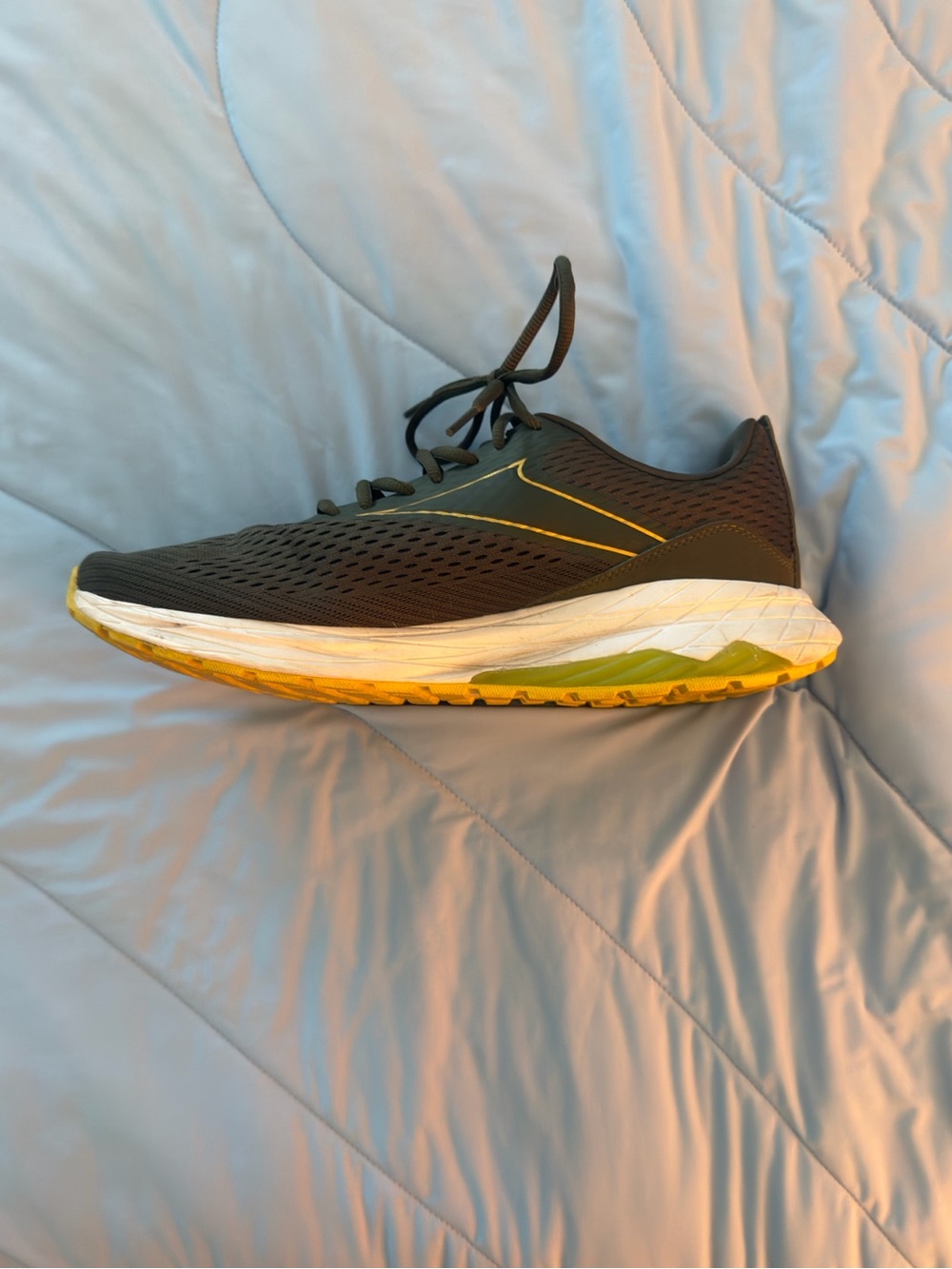 Reebok Olive Green Sneaker Interior